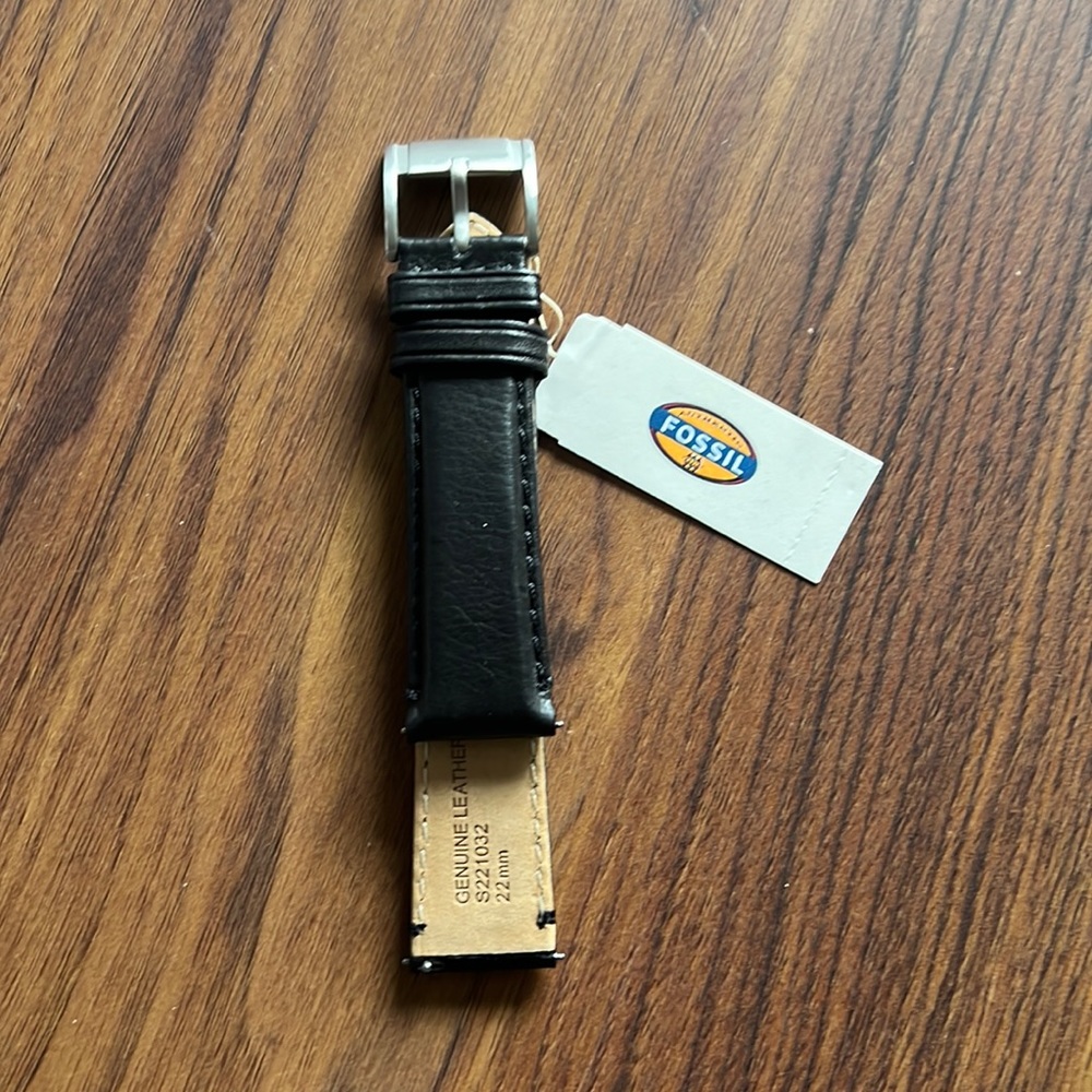 Fossil Leather Wristband